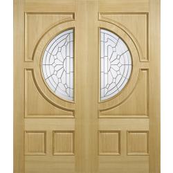 Empress External Oak Doors (pair) Empress External Oak Doors (pair)
